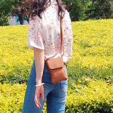 Women's Crossbody Bag Small Shoulder Bag PU Leather Messenger Bag