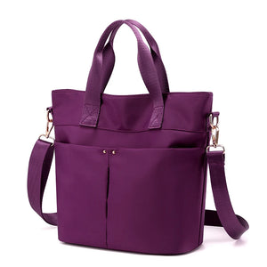 Large Capacity Nylon Tote Bag Women Shoulder Crossbody Bag