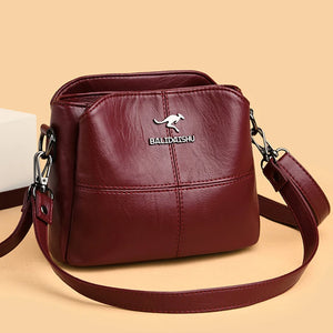 Small Leather Crossbody Bag for Women Shoulder Bag Tote Handbag