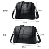 Small Leather Crossbody Bag for Women Shoulder Bag Tote Handbag