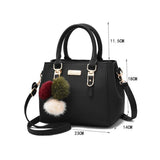 Handbag Women's Bag Famous Bag Bags Women Shoulder Bag Hairball Purses