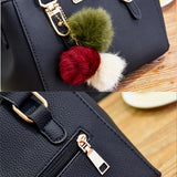 Handbag Women's Bag Famous Bag Bags Women Shoulder Bag Hairball Purses