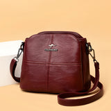 Women's Large Capacity Shoulder Messenger Bag Casual Crossbody Tote Bag