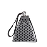 Triangle Rhinestone Clutch Purse for Women