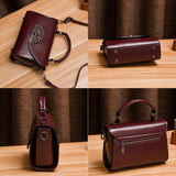 Leather Shoulder Crossbody Bag Tote for Women
