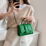 Stone Pattern Shoulder Messenger Bags for Women Small Flap Crossbody Bag