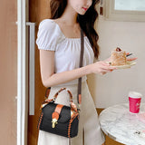 Women's Leather Crossbody Messenger Bag
