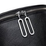 Round Crossbody Bag PU Leather Shoulder Bag for Women