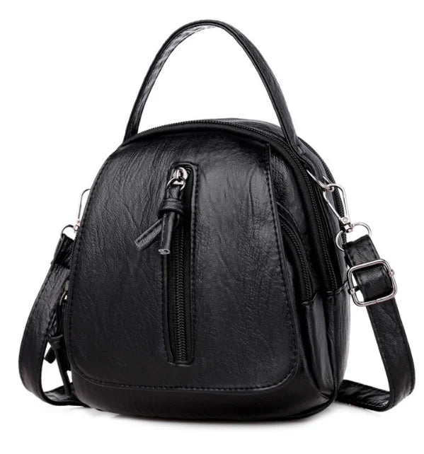 Vintage Crossbody Phone Bag, Small Shoulder Bag for Ladies, Soft Leather