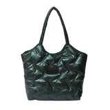 Women's Large Capacity Tote Bag Space Pad Cotton Shoulder Bag