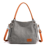 Canvas Shoulder Crossbody Bags Female Messenger Bag Purses And Handbags