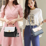Women's Crossbody Messenger Bag Small Shoulder Handbag with Flap