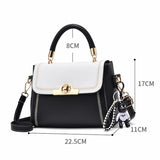 Women's Crossbody Messenger Bag Small Shoulder Handbag with Flap