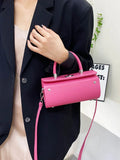 Small Shopper Pu Leather Shoulder Crossbody Bags Women's Tote Bag