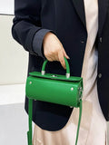 Small Shopper Pu Leather Shoulder Crossbody Bags Women's Tote Bag