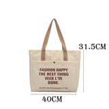 High Capacity Canvas Tote Shoulder Bag
