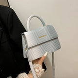 Small Square Bag PU Leather Handbags For Women Shoulder Bag Casual Crossbody Bag