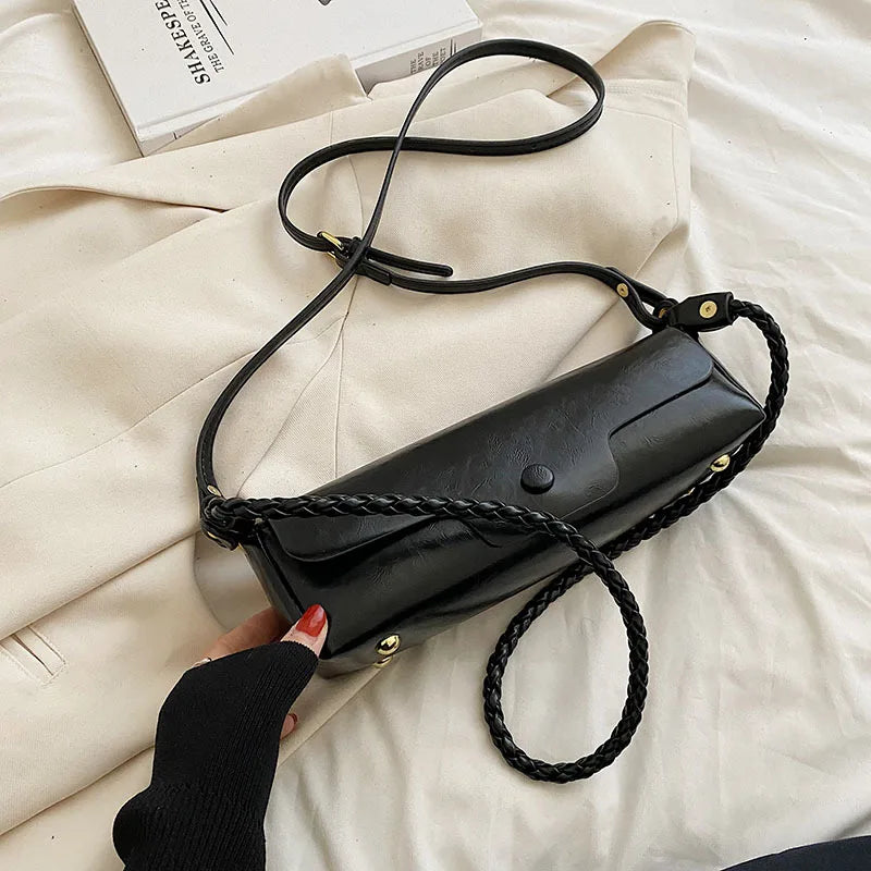 High Solid Shopper Bags For Women Handbag Fashion Crossbody Bag