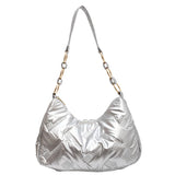 Women's Cotton Crossbody Bag for Winter Shopping