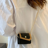 New Chain Crossbody Bags For Women 2pcs Shopping Shoulder Bag Female Purse