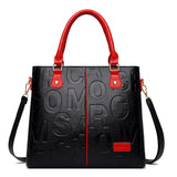 Lady Tote Handbag PU Leather Casual Crossbody Bags for Women