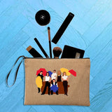 Makeup Bag Pattern Travel Cosmetic Student Pencil Bags Gift
