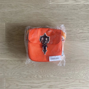 Orange Messenger Bag High Street Star Men's Wallet Handbag 1:1