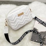 Solid Leather Messenger Bag Ladies Shoulder Bag Handbag