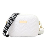 Solid Leather Messenger Bag Ladies Shoulder Bag Handbag
