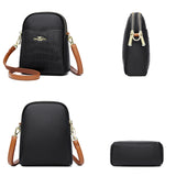High Leather Women Messenger Bag Mini Shoulder Bag