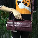 Ostrich Women Bags Handbag Ladies Tote Bag Female Long Tote Shoulder Bag