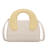 PU Leather Women's Handbag Crossbody Bag Small Square Tote Spring