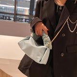 Plush Handbags Autumn Winter Large Capacity Chains Crossbody Bags