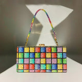 Rhinestone Shoulder Bag Evening Clutch Purse Crystal Handbag