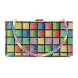 Rhinestone Shoulder Bag Evening Clutch Purse Crystal Handbag