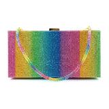Rhinestone Shoulder Bag Evening Clutch Purse Crystal Handbag