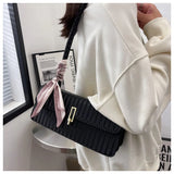 Shoulder Bag Summer Women Texture Pu Leather Underarm Bags All-match Handbags