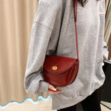 Small Crossbody Bag for Girls Solid Messenger Bag