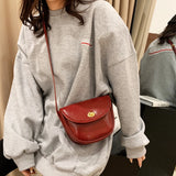 Small Crossbody Bag for Girls Solid Messenger Bag