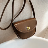 Small Crossbody Bag for Girls Solid Messenger Bag