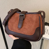 Shoulder Bags Frosted Texture Large Bags Ladies Messenger Bags