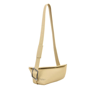 Solid Leather Crossbody Bag for Women