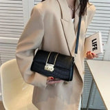 Women's Shoulder Bag Crossbody Handbag Small Flap Solid Summer Style