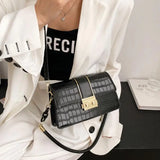 Women's Shoulder Bag Crossbody Handbag Small Flap Solid Summer Style