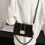 Women's Shoulder Bag Crossbody Handbag Small Flap Solid Summer Style