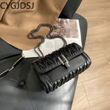 Women's Leather Crossbody Bag Brown