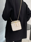 Women's Shoulder Bag Solid Crossbody Bucket Handbags