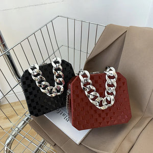 Small Clip Bag Party Clutch Handbags For Women Ins Shoulder Bag