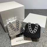Small Clip Bag Party Clutch Handbags For Women Ins Shoulder Bag