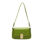 Small Square Bag Pu Leather Handbags For Women Ins Shoulder Bag